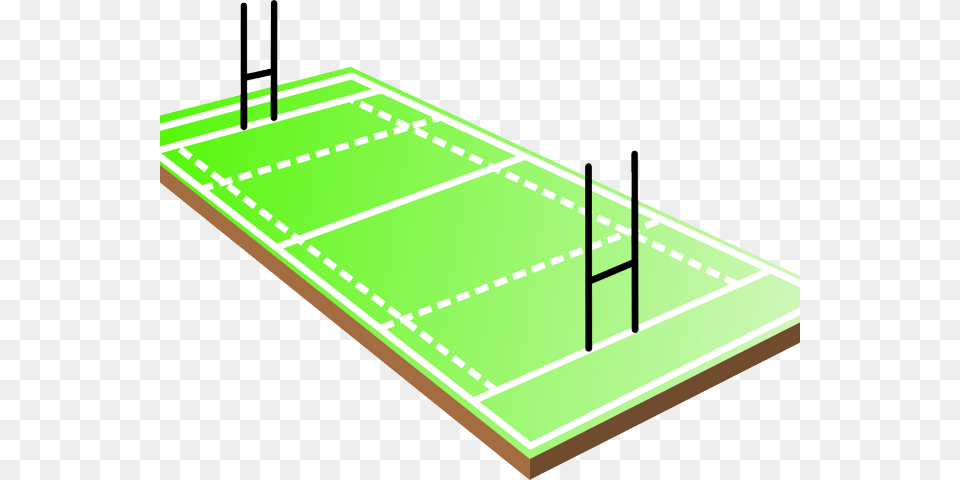 Football Field Clipart Terrain De Rugby Dessin Free Transparent Png