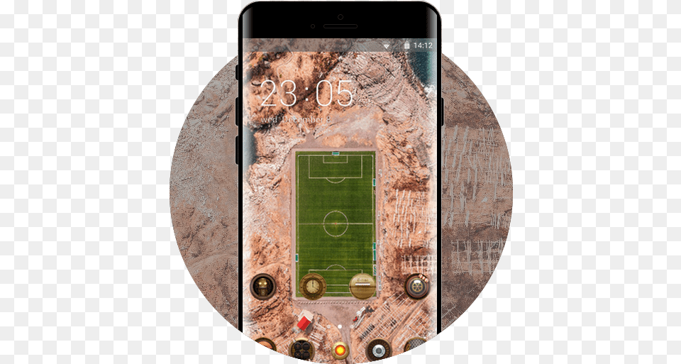Football Field Theme Android U2013 U Launcher 3d Camera Phone, Photography, Electronics, Mobile Phone Free Png Download