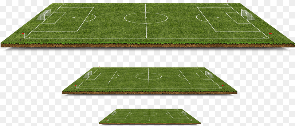 Football Fields Clipart Jpg Black And White 3d Football Field, Grass, Plant Free Transparent Png