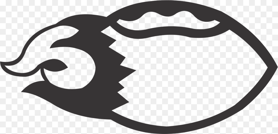 Football Flame, Stencil, Bow, Weapon Free Png