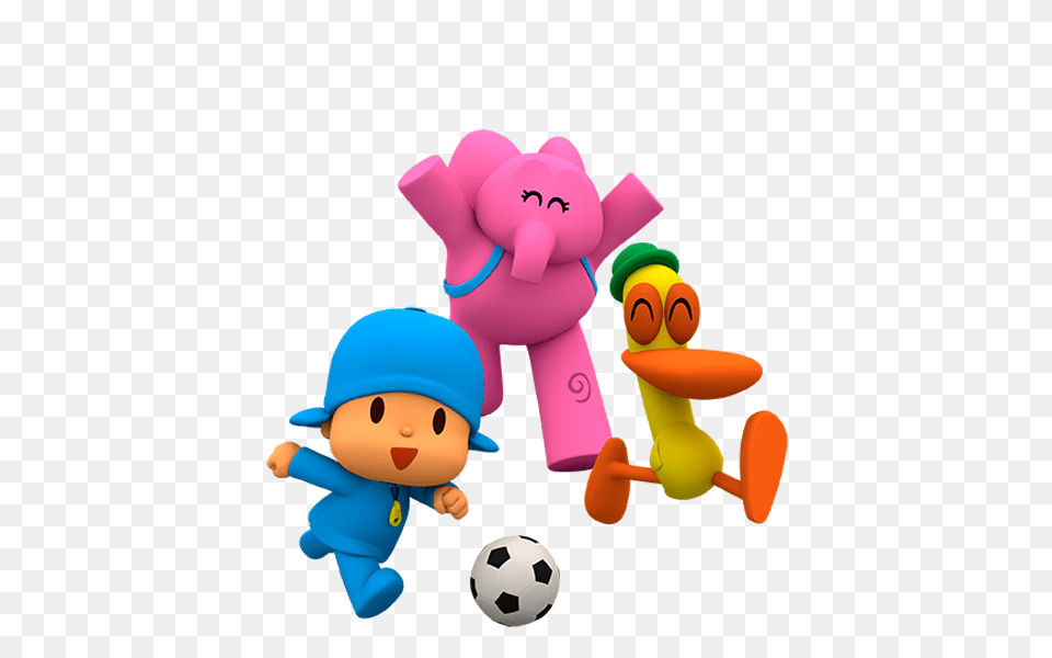 Football Games Of Pocoyo Brazil World Cup, Baby, Ball, Person, Soccer Free Png Download