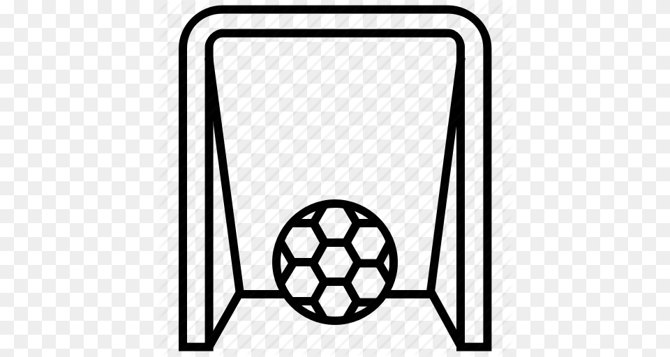 Football Goal Football Goal Post Football Net Goal Goal Net, Ball, Soccer, Soccer Ball, Sport Free Png