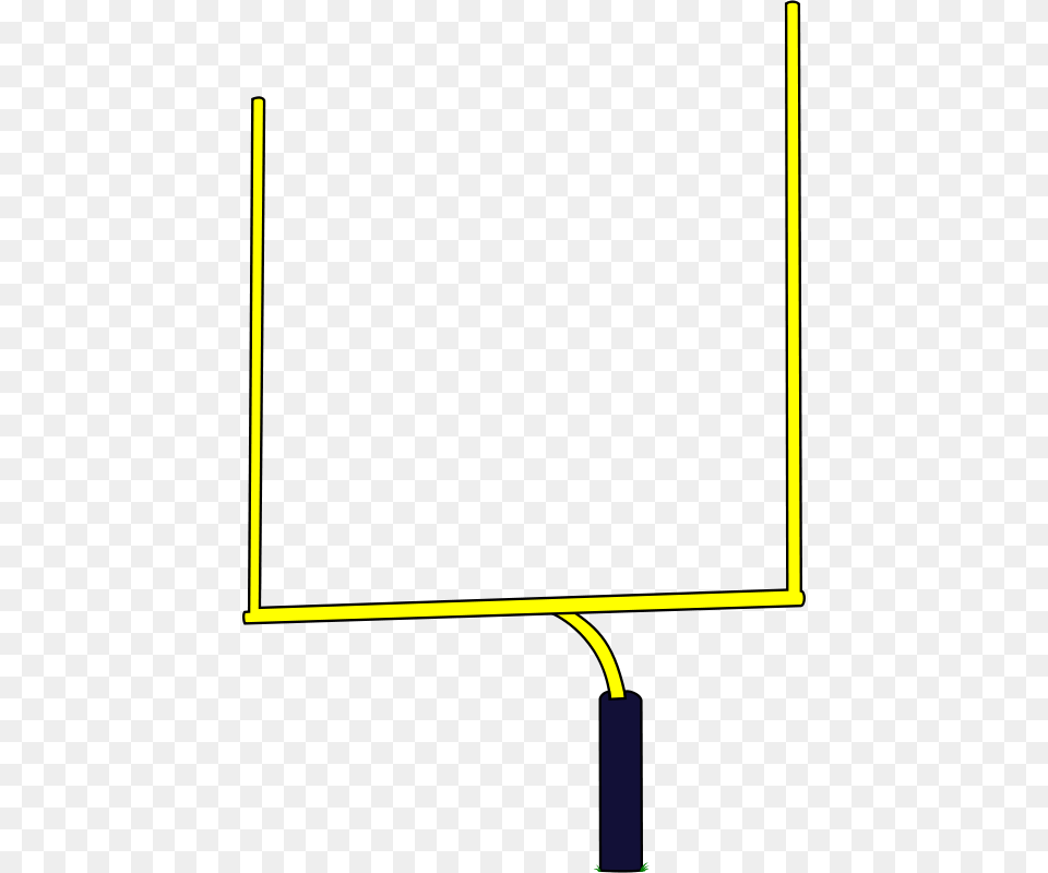 Football Goal Post Clipart Clip Art Field Goal, Electronics, Screen, Blackboard, Computer Hardware Free Png Download