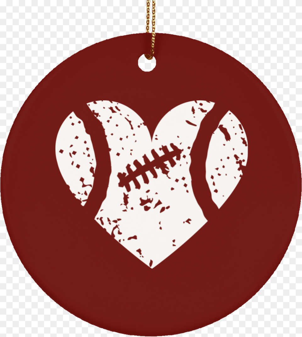 Football Heart Distressed Svg, Accessories Png