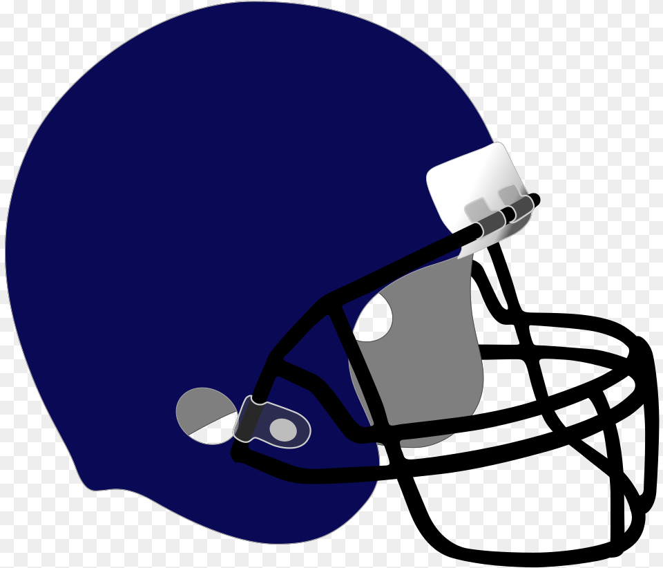 Football Helmet Blue Svg Clip Art For Web Download Football Helmet Clipart Transparent, American Football, Person, Playing American Football, Sport Png Image