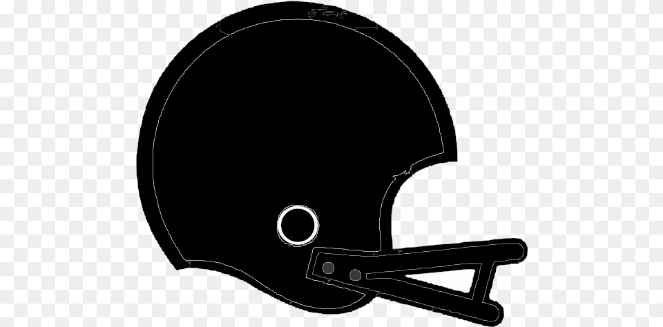 Football Helmet Clip Art Left Ideas And Designs Transparent Old Football Helmet Clipart, American Football, Person, Playing American Football, Sport Png Image