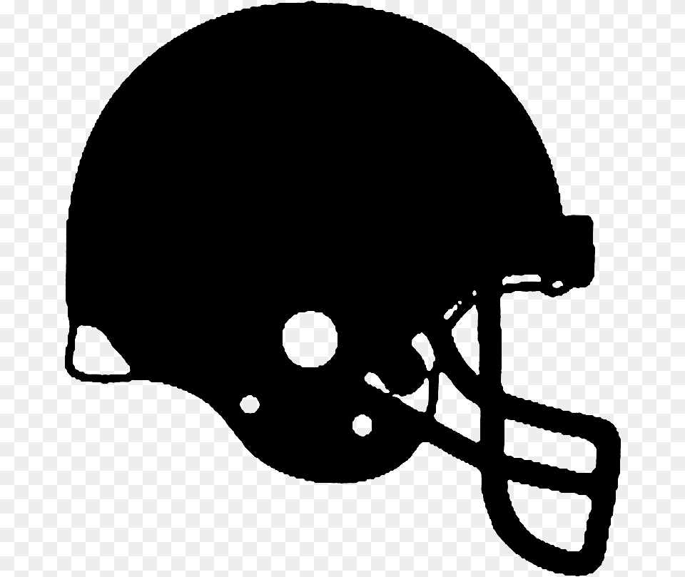 Football Helmet Image Black Football Helmet, Gray Free Png