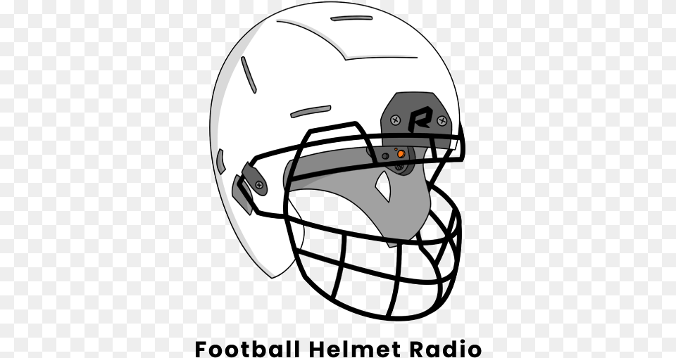 Football Helmet Radio Sketch, American Football, Person, Playing American Football, Sport Png