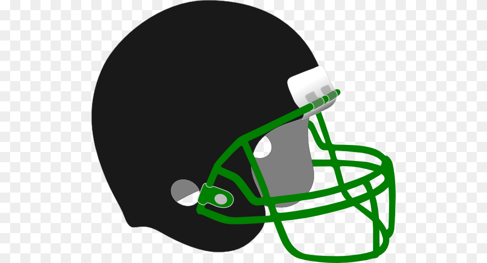 Football Helmet2 Svg File Dark Green Green Football Helmet Clipart, American Football, Person, Playing American Football, Sport Free Png