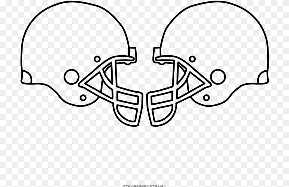 Football Helmets Coloring Free Png Download