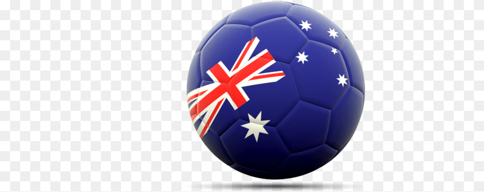 Football Icon Illustration Of Flag Australia Football Cayman, Ball, Soccer, Soccer Ball, Sport Png Image