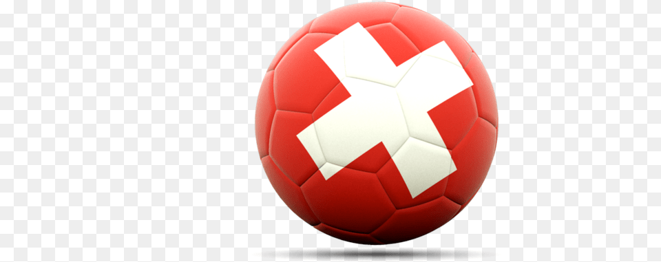 Football Icon Illustration Of Flag Switzerland Swiss Football, Ball, Soccer, Soccer Ball, Sport Free Png