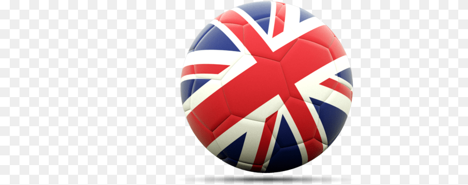 Football Icon Illustration Of Flag United Kingdom United Kingdom Flag On Ball, Soccer, Soccer Ball, Sport Png Image