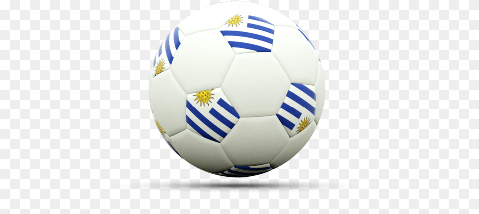 Football Icon Illustration Of Flag Uruguay Football In Belize, Ball, Soccer, Soccer Ball, Sport Png
