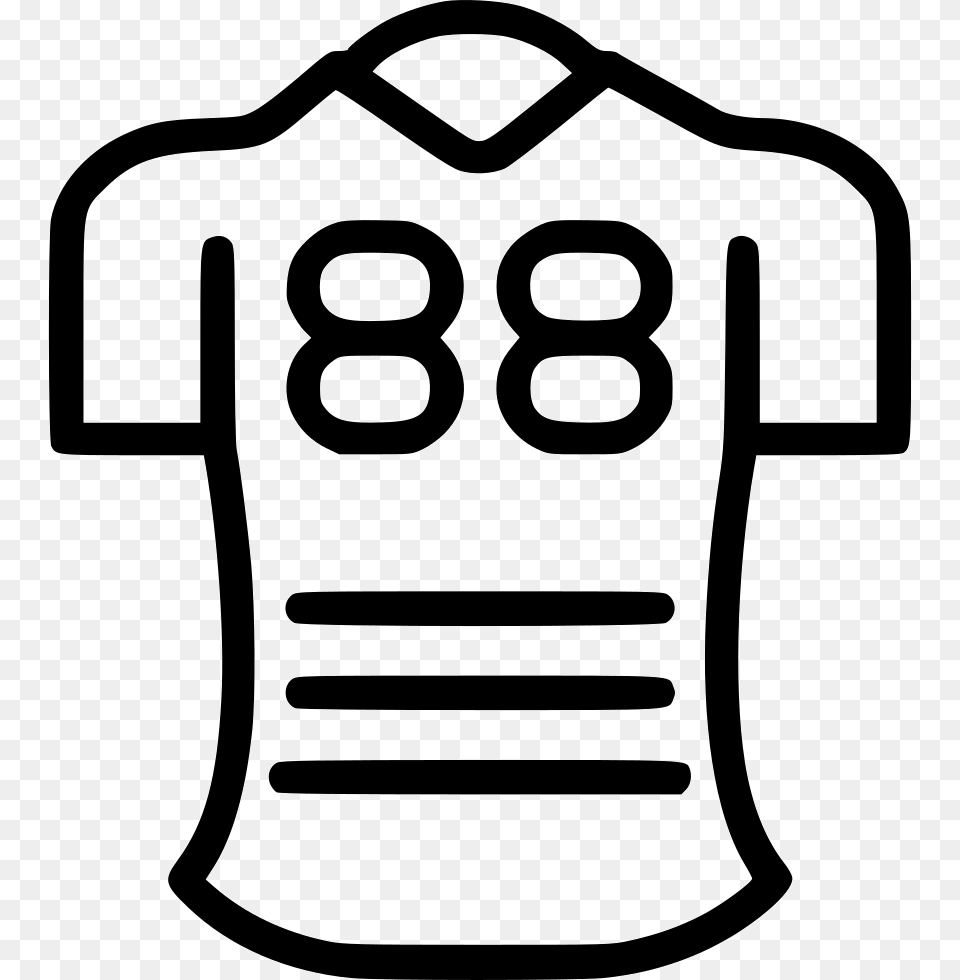 Football Jersey American Football, Clothing, Shirt, T-shirt, Ammunition Png Image