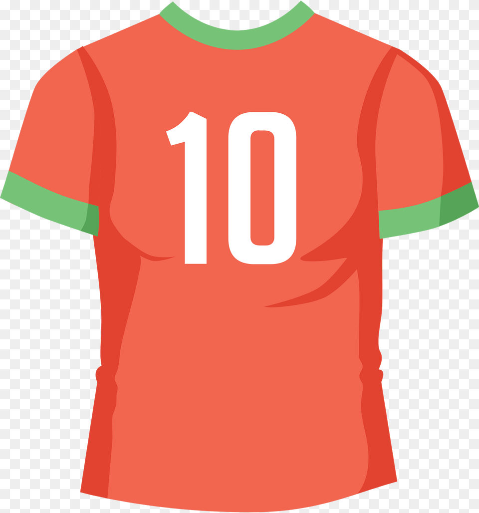 Football Jersey Clipart, Clothing, Shirt, T-shirt Free Png