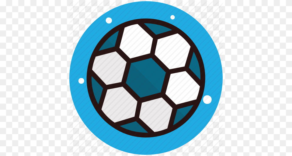 Football Kick Ball Playing Ball Soccer Spherical Ball Icon, Soccer Ball, Sport, Sphere Free Transparent Png