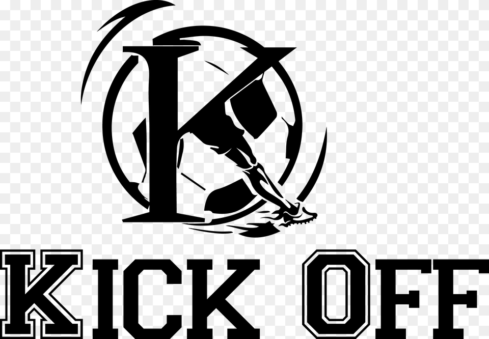 Football Kick Off Clipart Kickoff Sports Amp Amusement Tracks Llc, Gray Free Transparent Png
