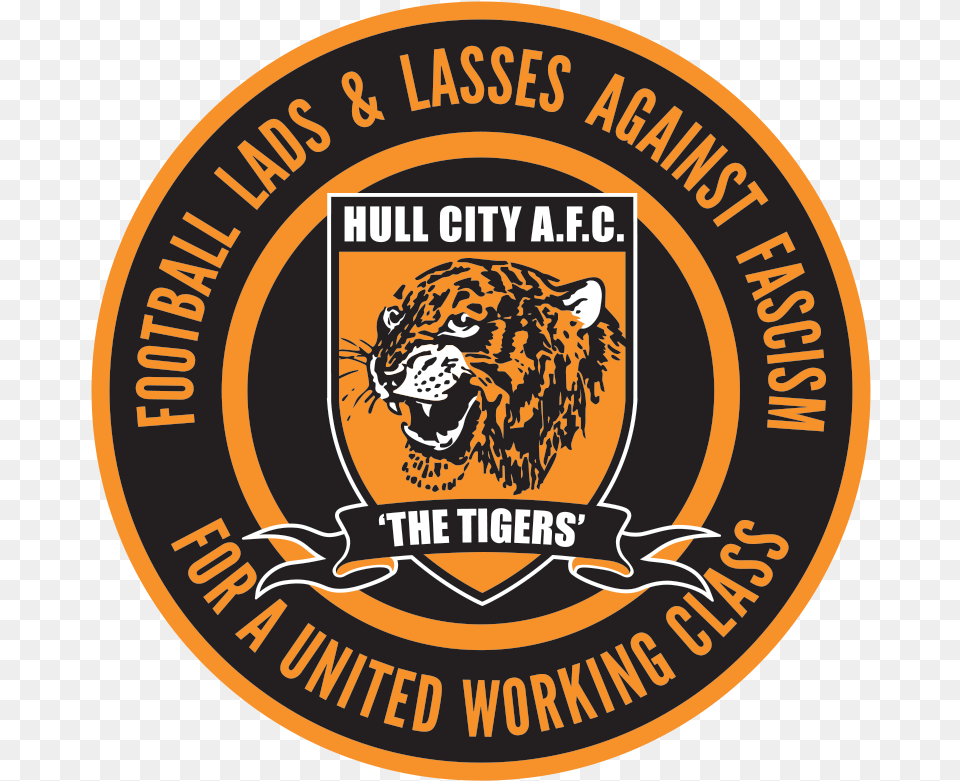 Football Lads Lasses Against Fascism Hull City, Logo, Badge, Symbol, Animal Free Transparent Png