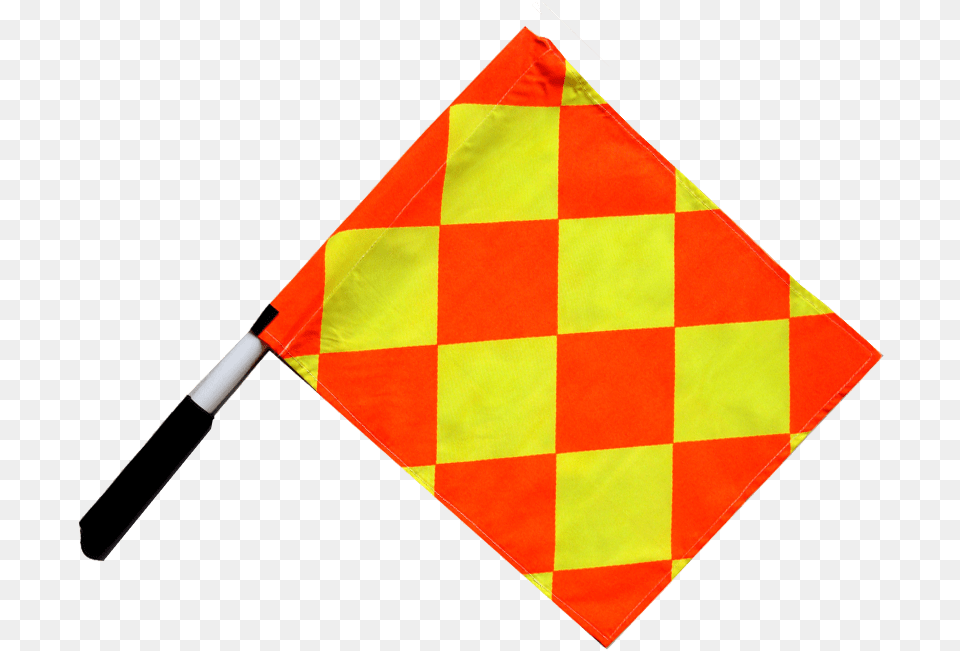 Football Linesmans Flag No Background Transparent Image Linesman Flag, Toy, Napkin Free Png