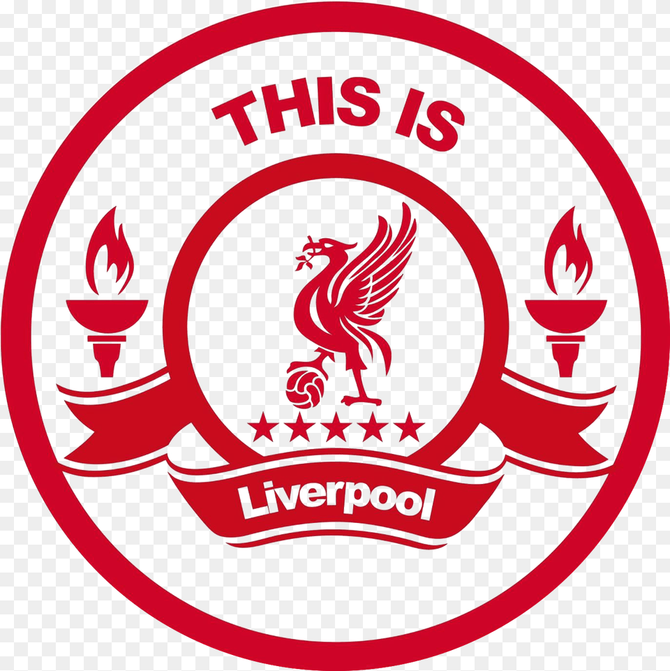 Football Liverpool Fc Shirt Liverpool Champions League Logo, Animal, Bird, Chicken, Emblem Png