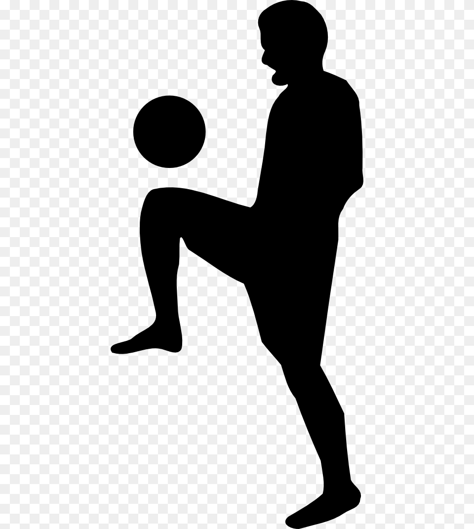 Football Logo Clip Art, Silhouette, Adult, Male, Man Free Png Download