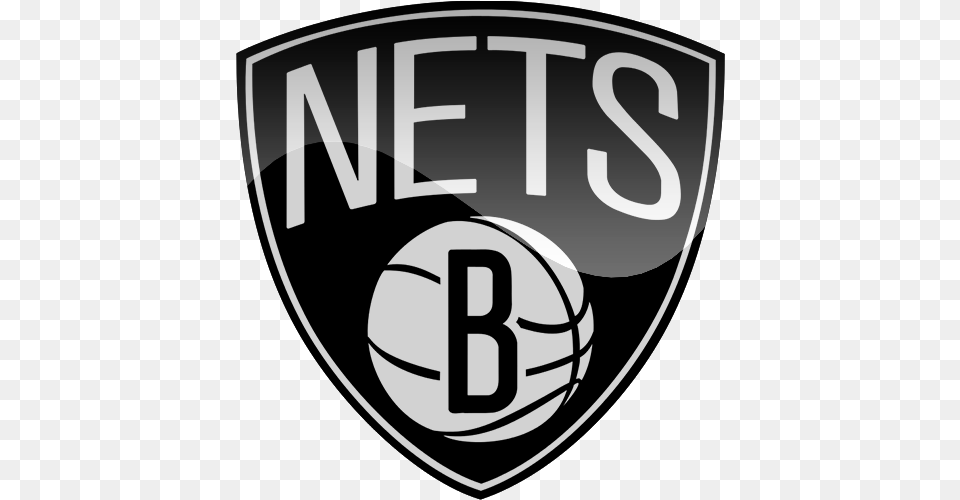 Football Logo Images Brooklyn Nets Logo Transparent Background, Symbol, Emblem, Badge, Ammunition Free Png Download
