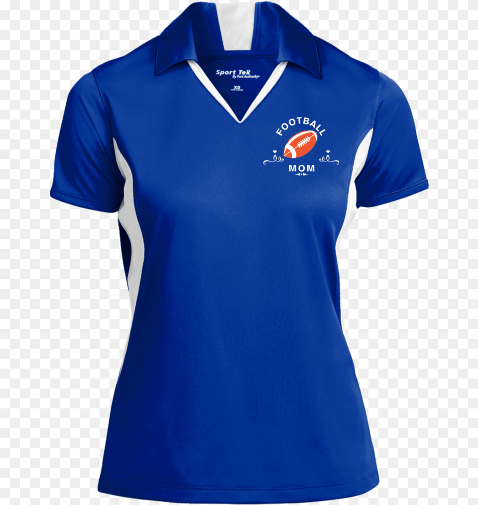 Football Mom Ladies Polo Shirt, Clothing, T-shirt, Jersey Free Transparent Png