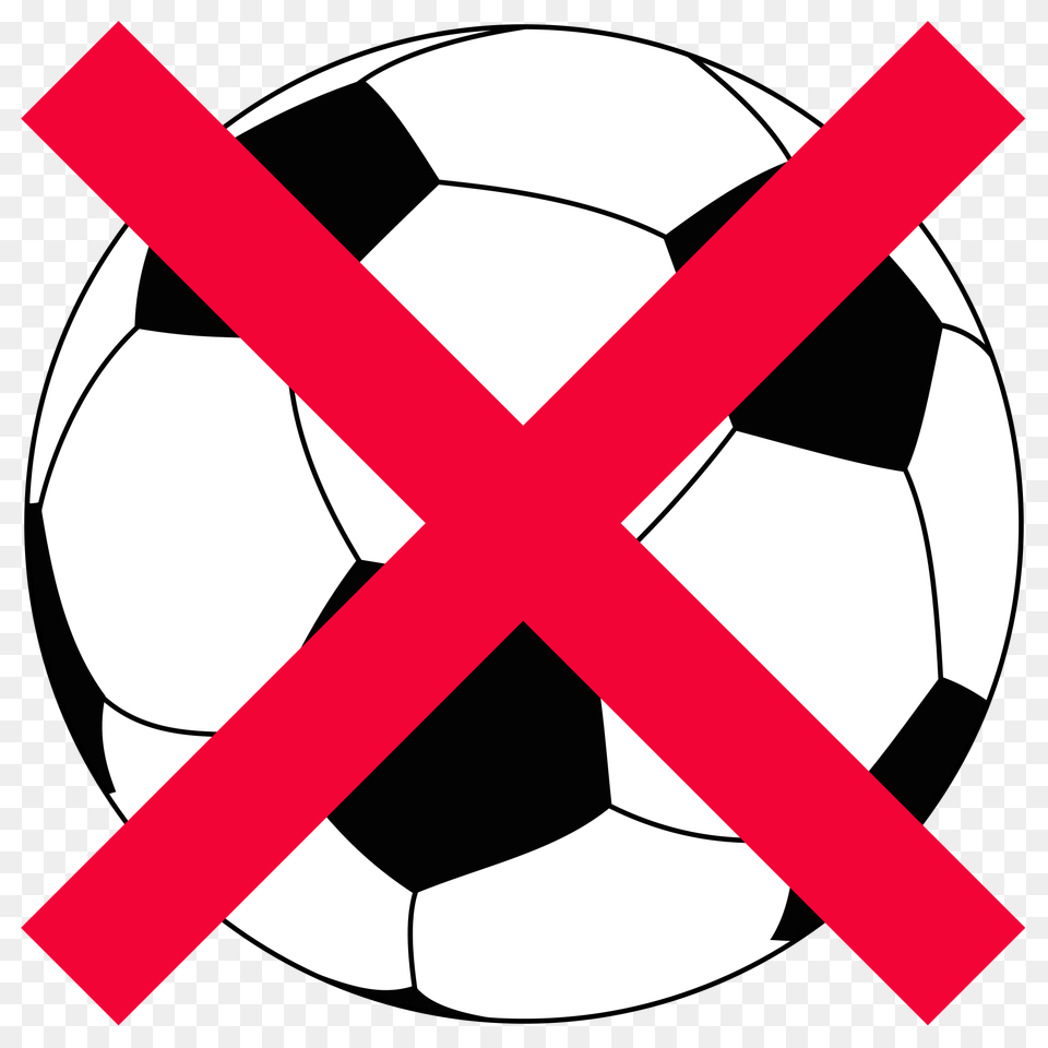 Football No, Ball, Soccer, Soccer Ball, Sport Free Png