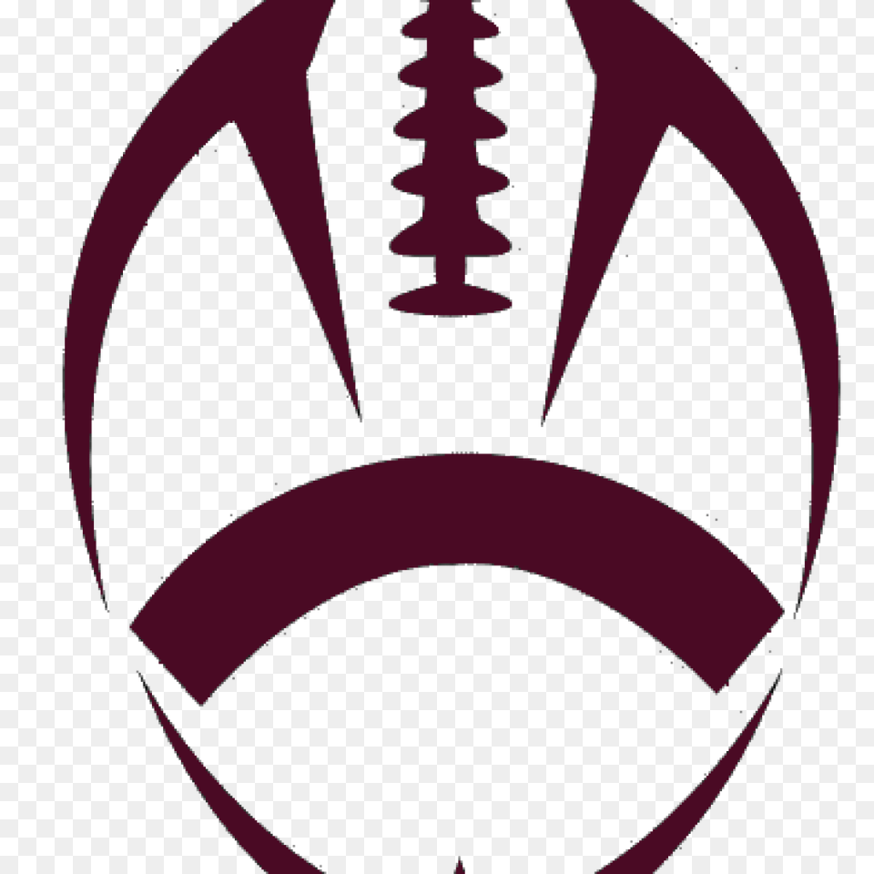 Football Outline Clipart Clipart, Logo, Chandelier, Lamp Free Png