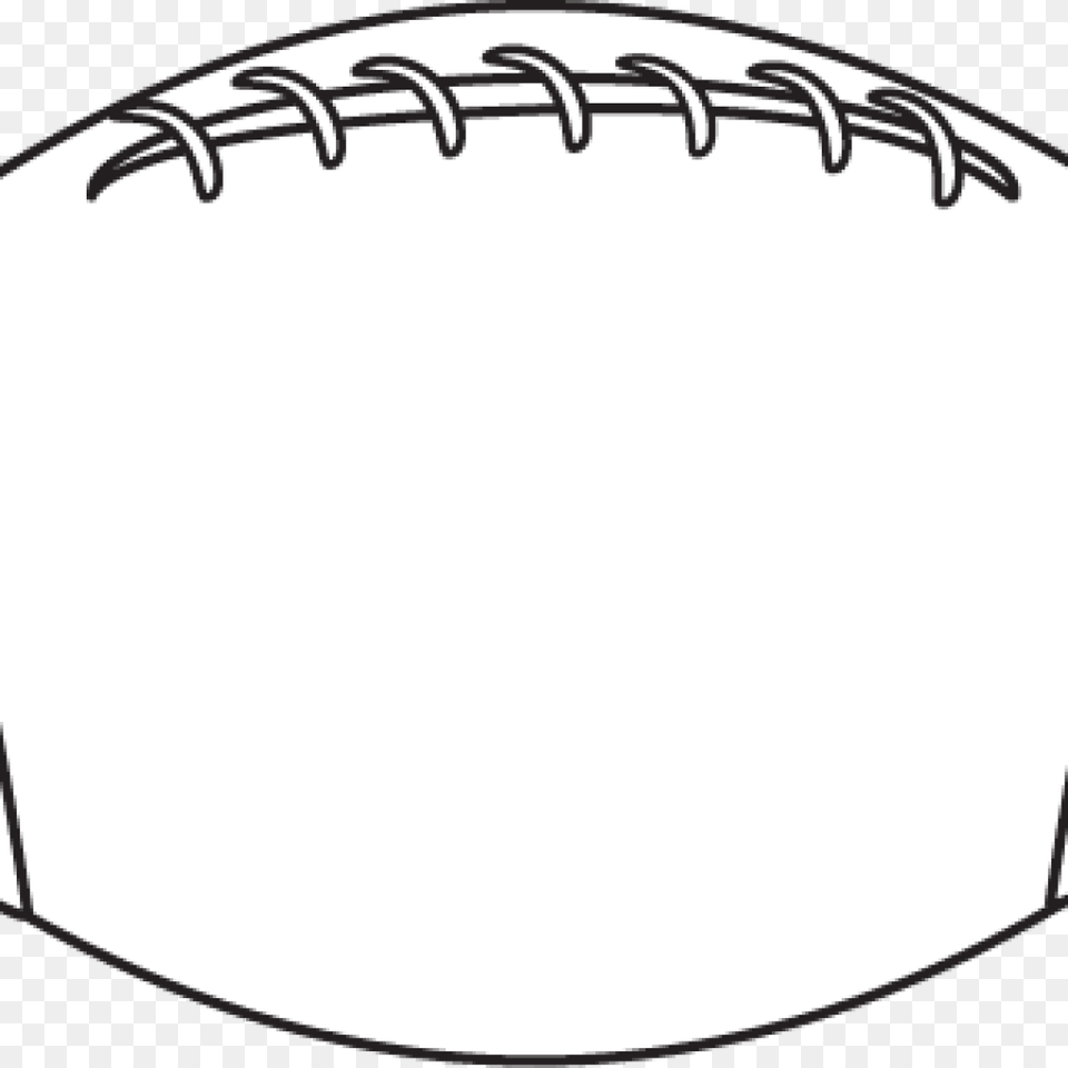 Football Outline Clipart Clipart Download, Text Free Png