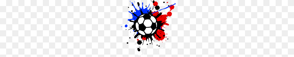 Football Paint Splashes Flag Flag Paint Splashes, Ball, Soccer, Soccer Ball, Sport Free Png Download