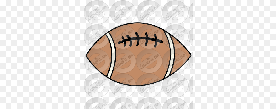 Football Picture For Classroom Therapy Use Great Illustration, Disk, Rugby, Sport Free Png Download