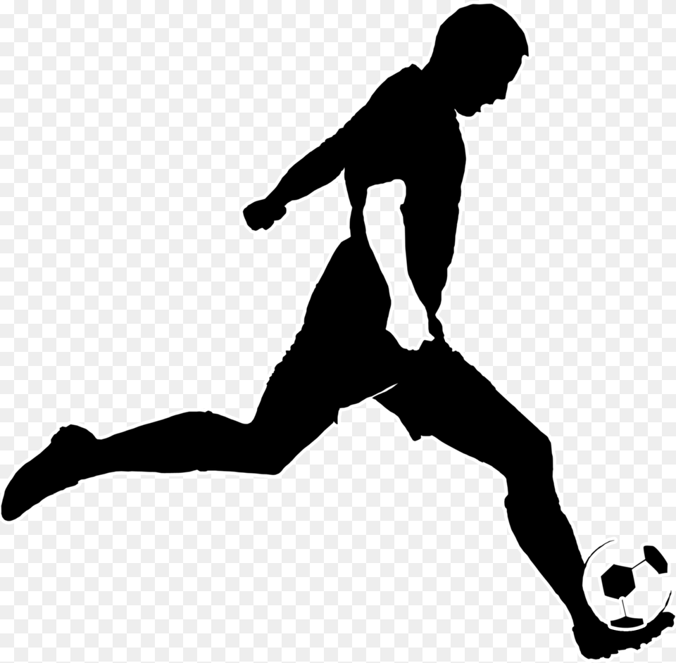 Football Player, Silhouette, Person, Stencil, Head Free Png