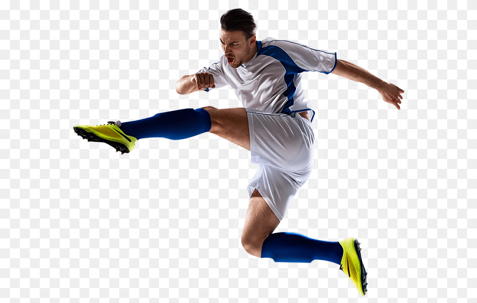 Football Player, Shoe, Person, Shorts, Hand Png Image