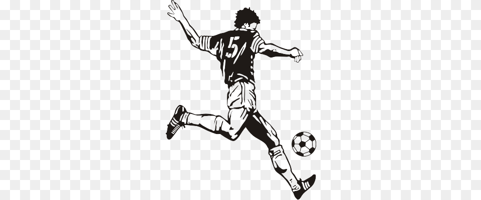 Football Player, Stencil, Teen, Person, Male Png