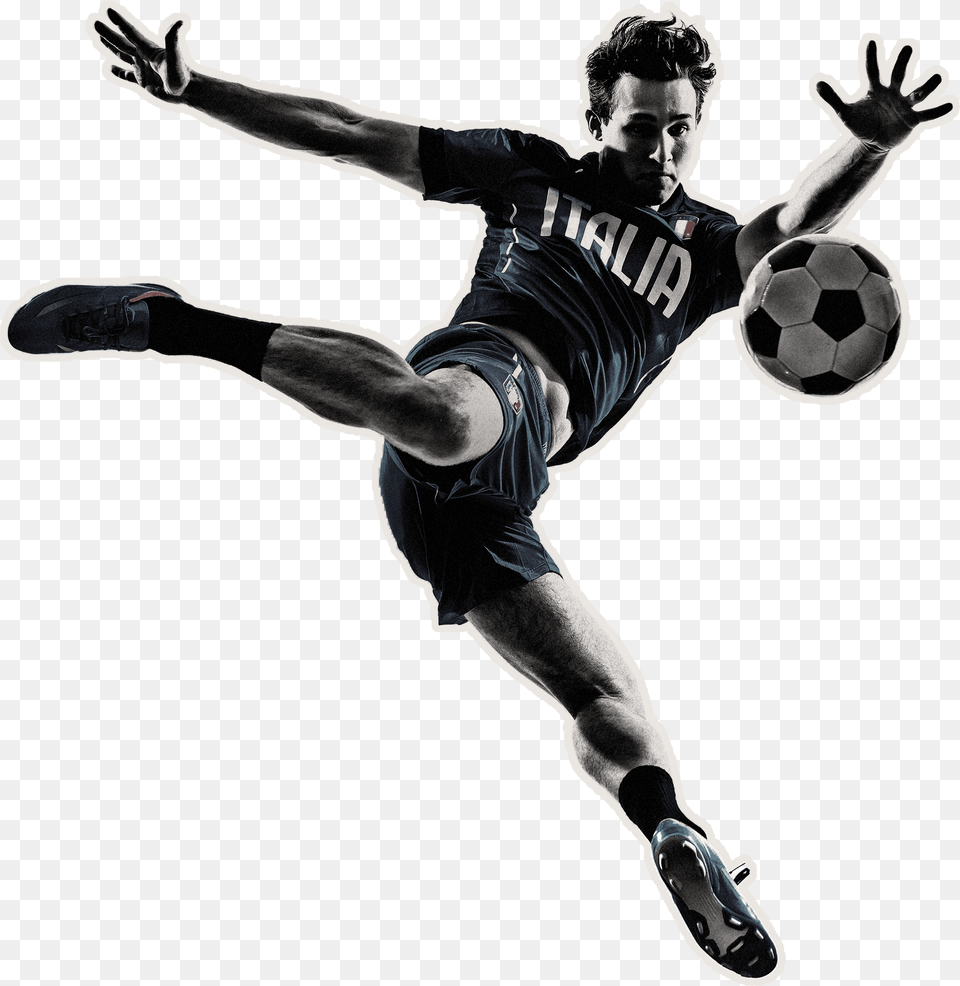 Football Player, Ball, Soccer, Hand, Soccer Ball Free Transparent Png