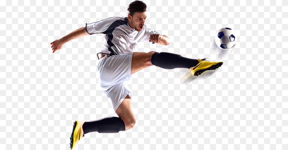 Football Player, Kicking, Person, Shorts, Shoe Png Image