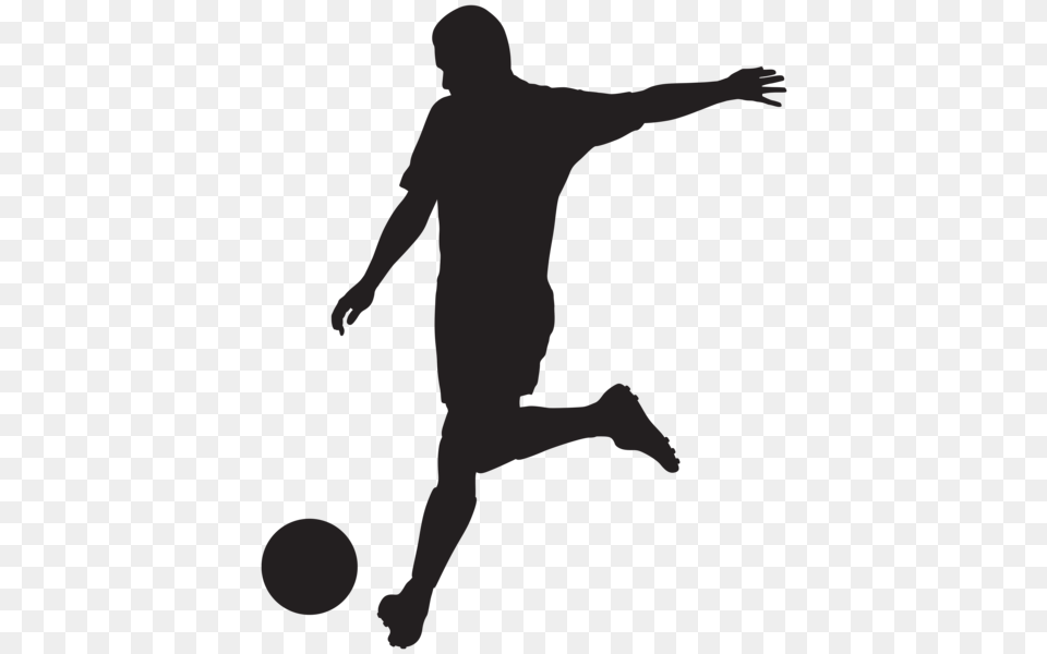 Football Player, Person, Kicking Png Image