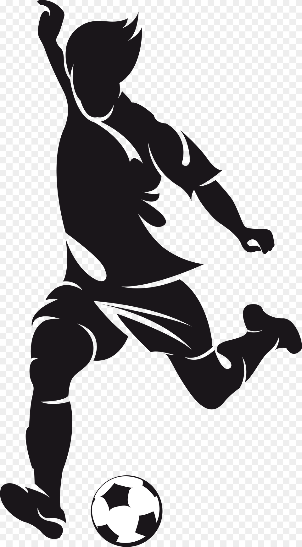 Football Player American Football Clip Art Football Player Logo, Stencil, Baby, Person Png Image