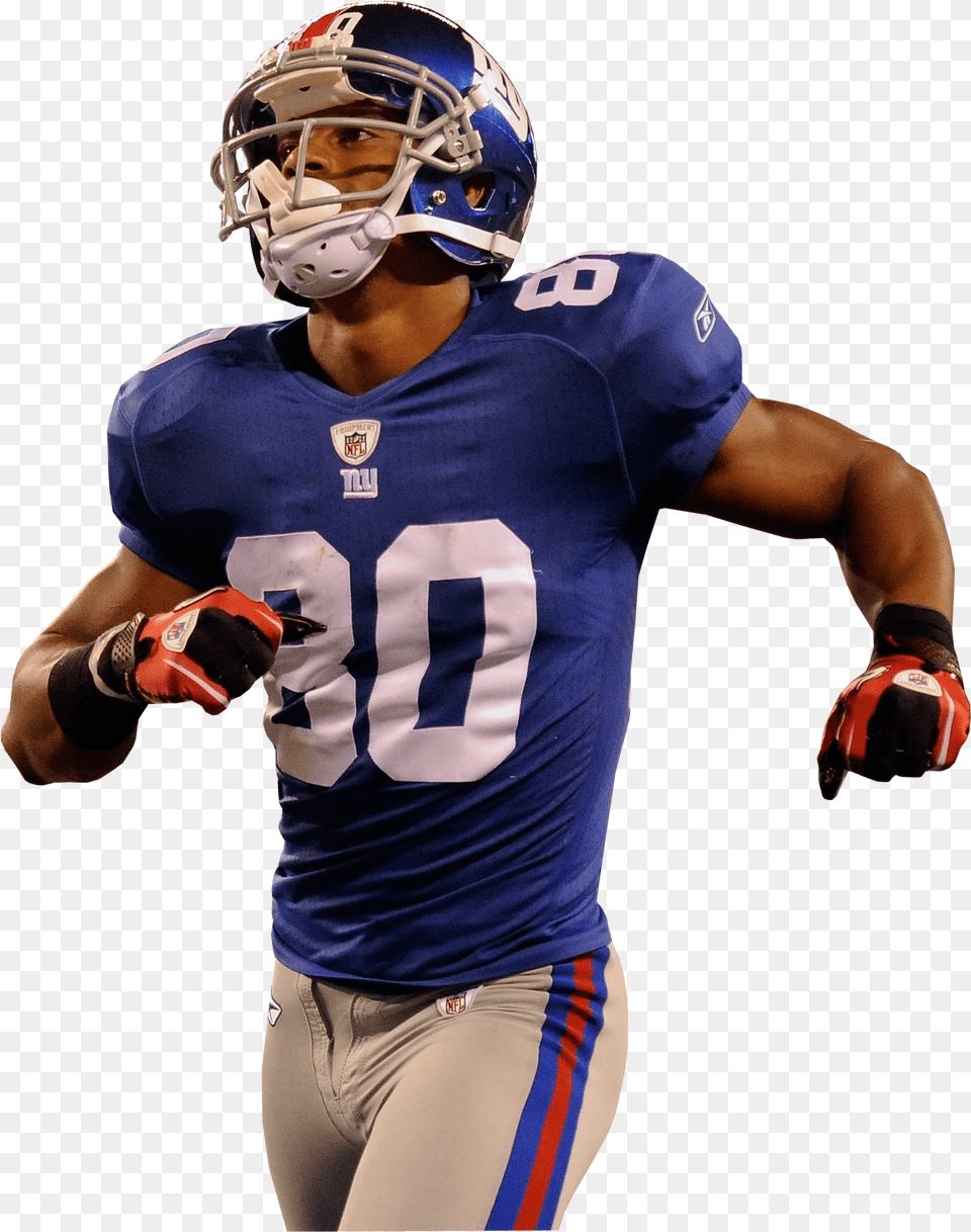 Football Player Clipart Hq Nfl Players Transparent Background, Helmet, American Football, Football Helmet, Person Free Png