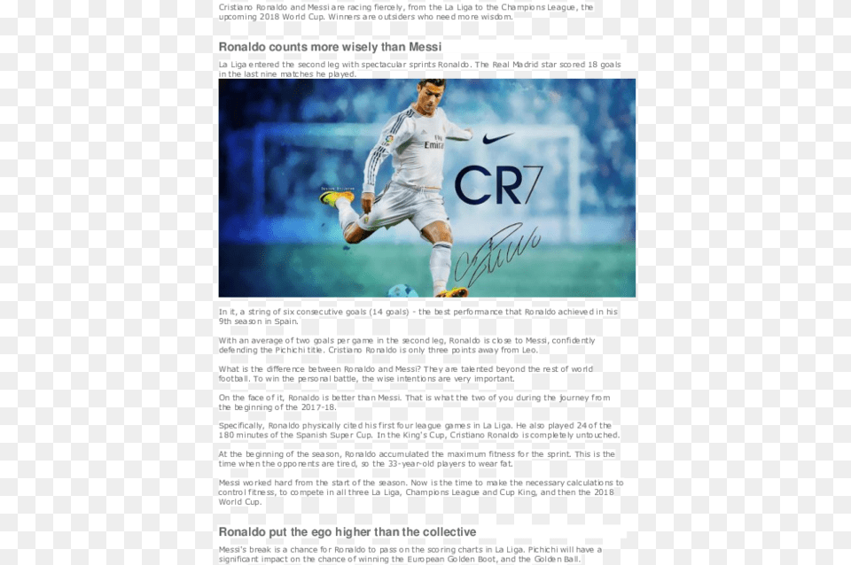 Football Player Cr7 Ronaldo, Adult, Advertisement, Male, Man Free Png