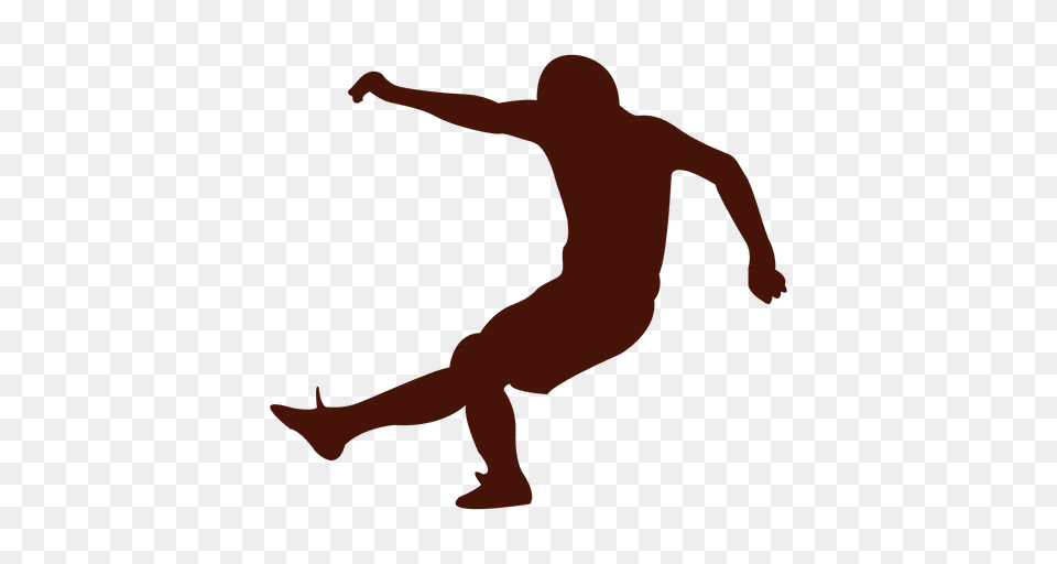 Football Player Falling, Person, Silhouette Png
