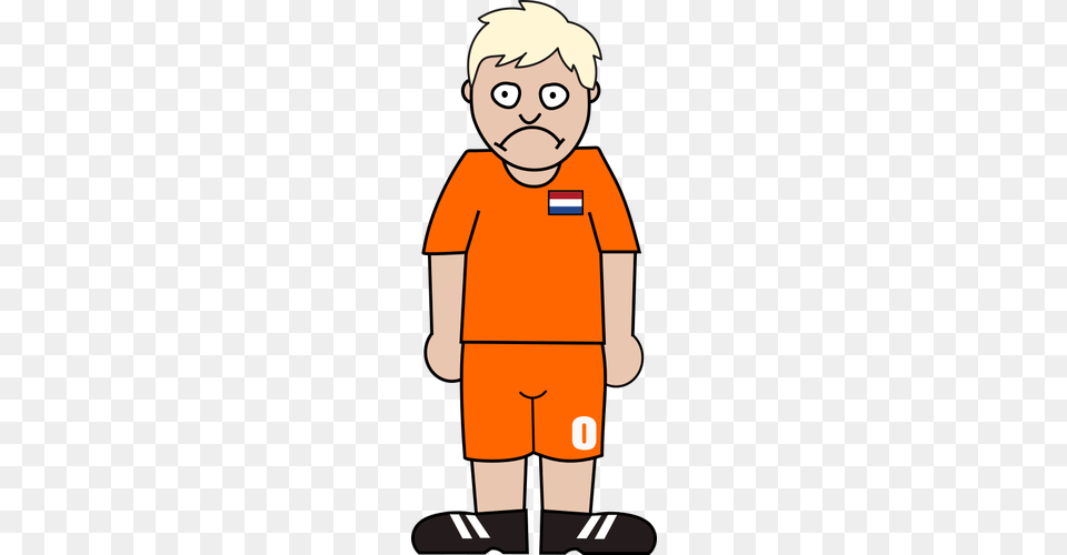 Football Player From Netherlands, Clothing, Shorts, Baby, Person Png