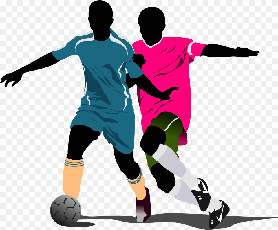 Football Player Goal Clip Art Football Player Vector Hd, People, Person, Clothing, Shorts Png Image