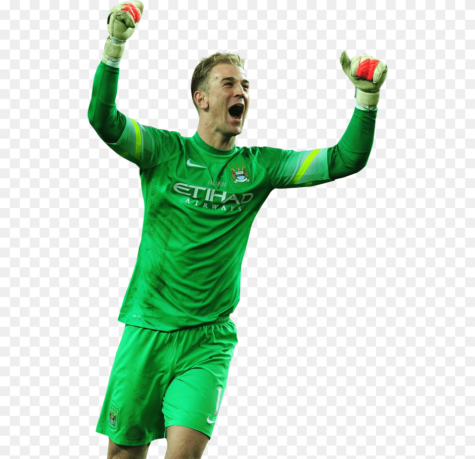 Football Player Joe Hart Manchester City, Clothing, Face, Head, Person Free Png Download