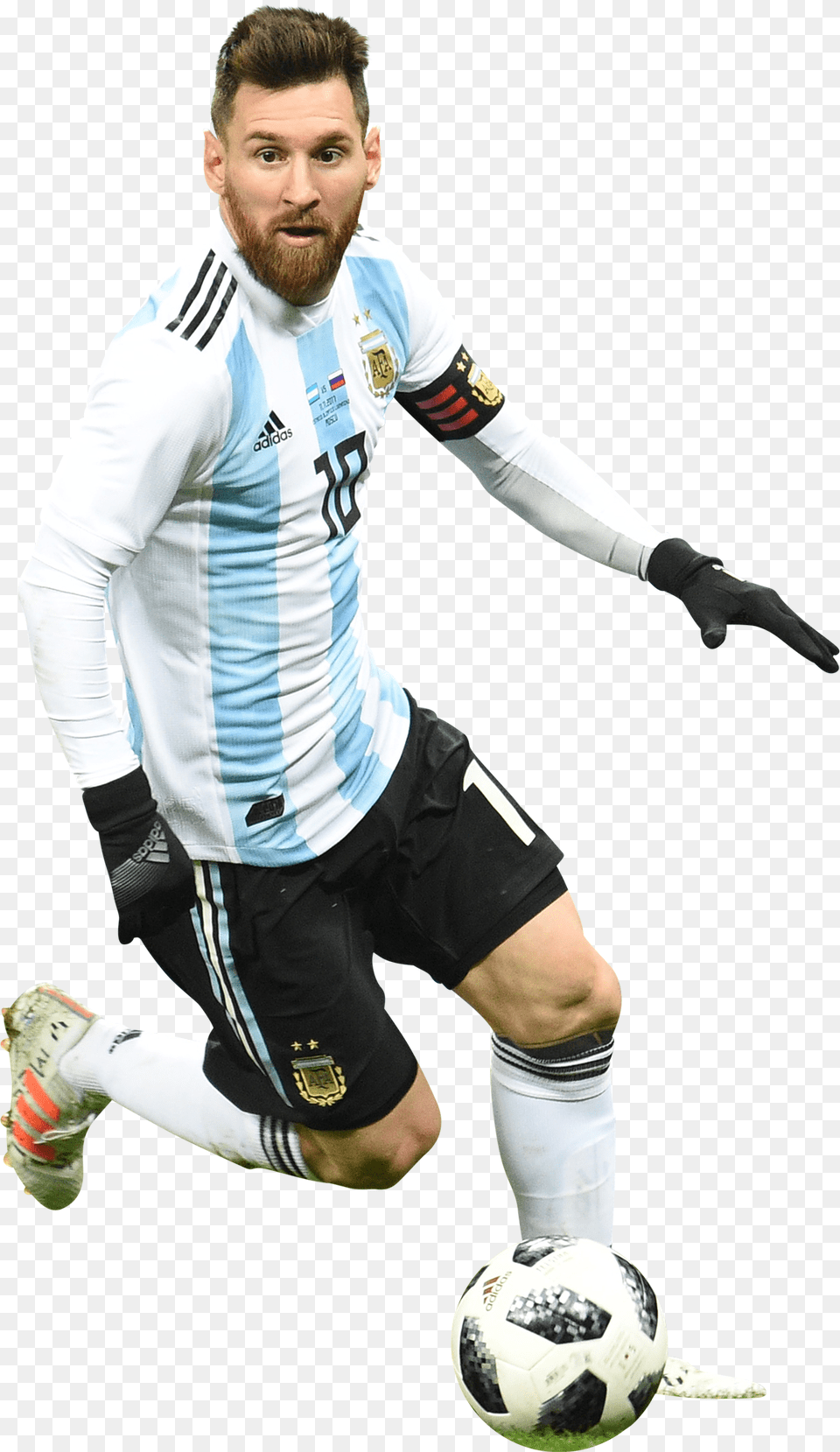 Football Player Messi Argentina 2018, Sport, Ball, Clothing, Glove Free Png Download
