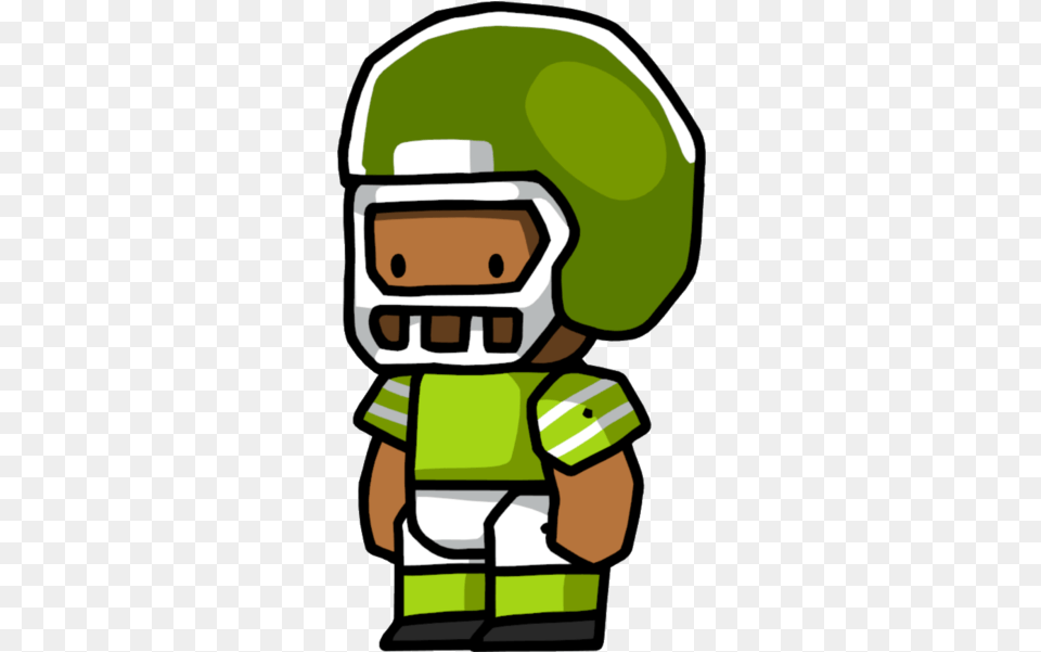 Football Player Scribblenauts Wiki Fandom Portable Network Graphics, Helmet, American Football, Person, Playing American Football Free Png Download