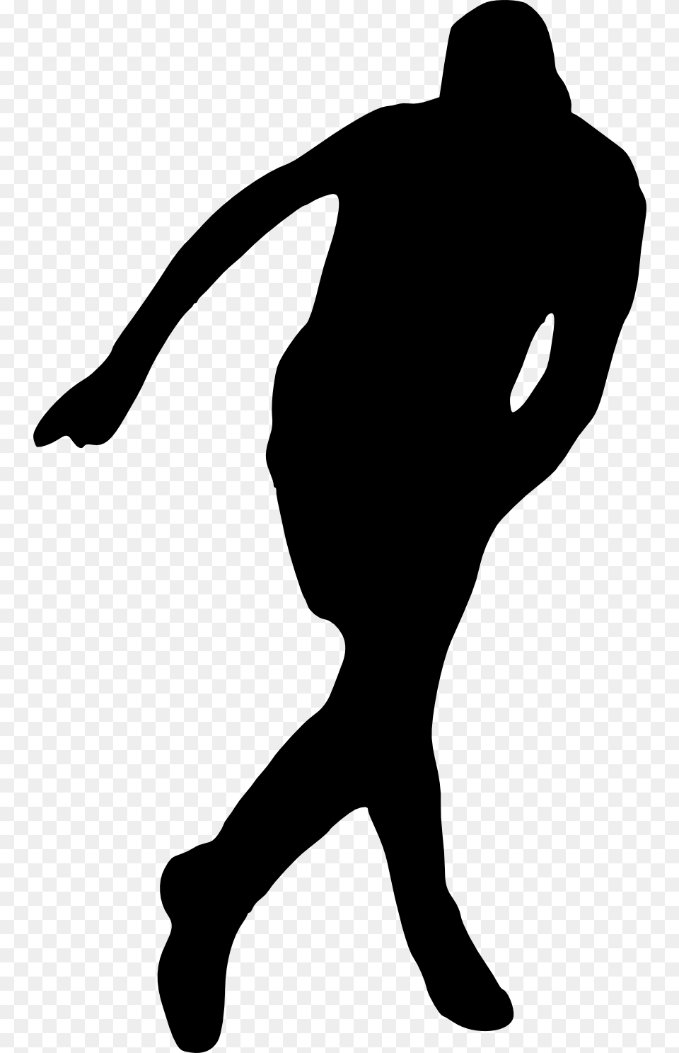 Football Player Silhouette, Adult, Male, Man, Person Free Transparent Png