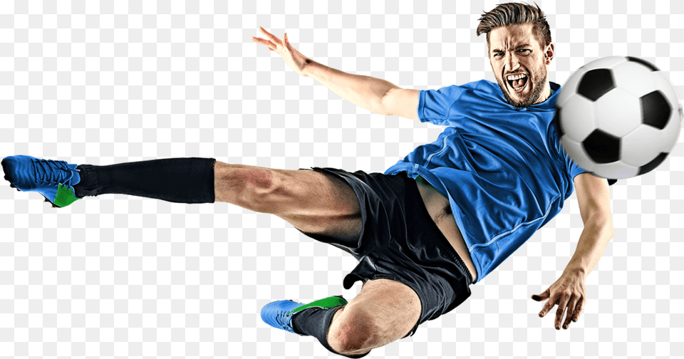 Football Player Soccer Player, Sport, Ball, Soccer Ball, Person Png Image